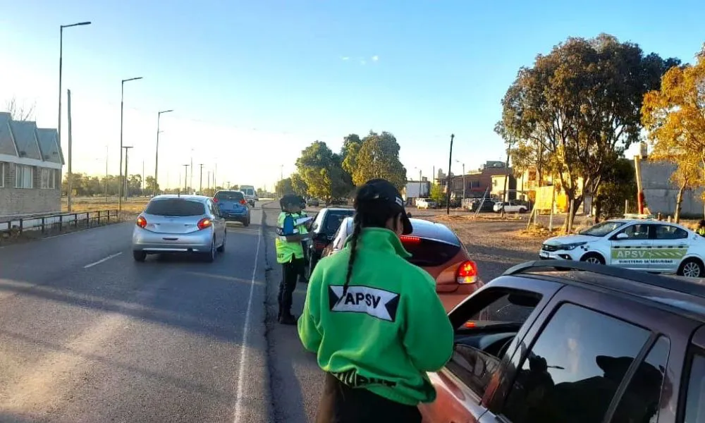 Controles viales en Chubut