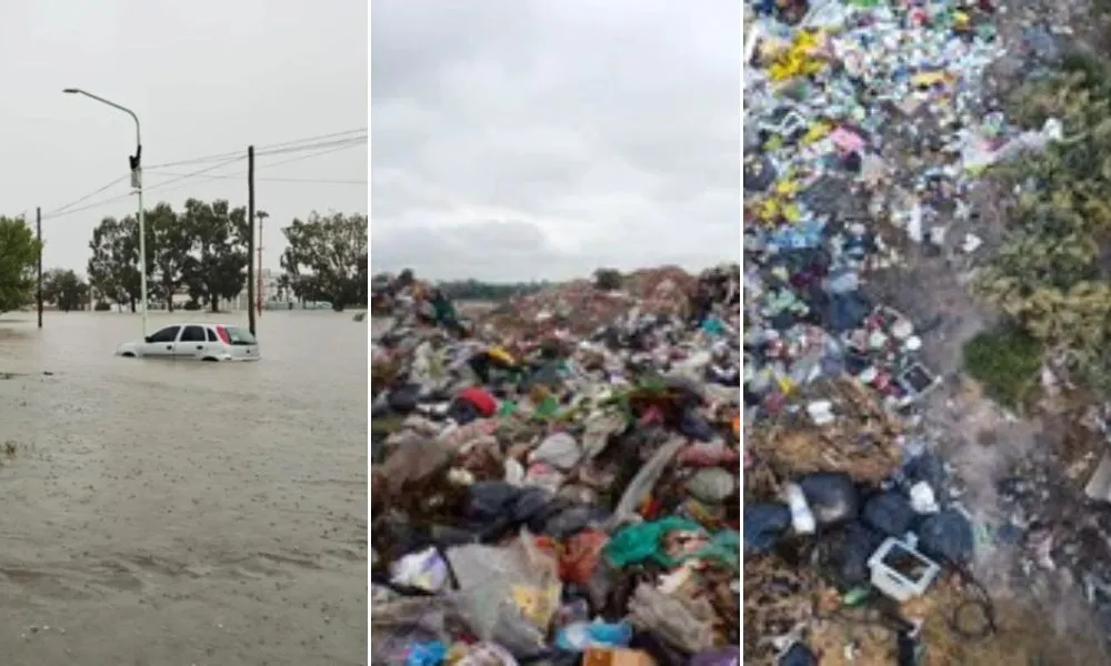 Basural colapsado