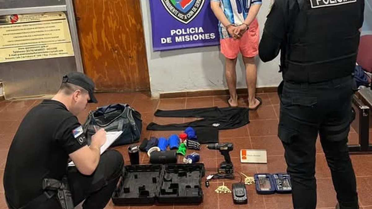 Detienen un hombre por robo en Posadas