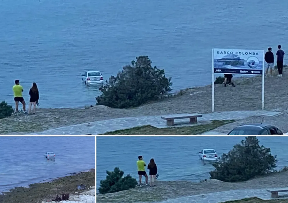 Sin freno de mano y directo al mar