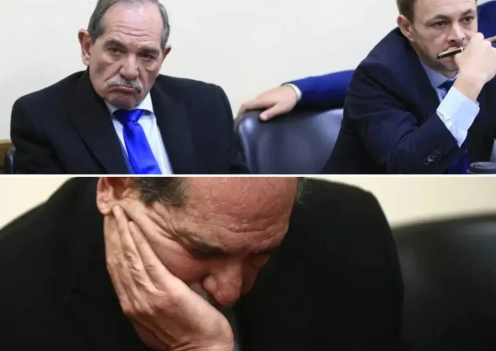 José Alperovich al escuchar la pena pedida la querella