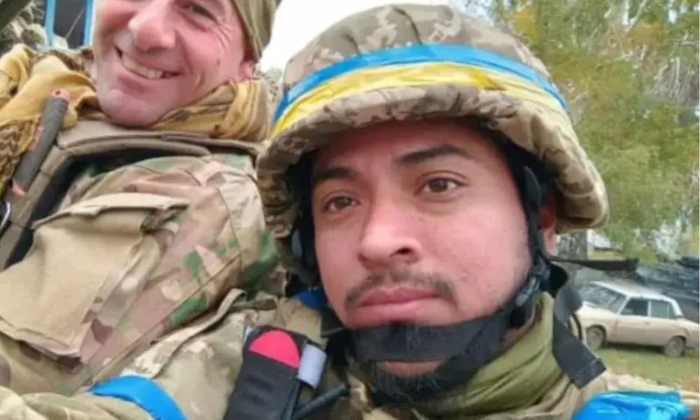 Emmanuel “Coca” Vilte soldado chubtense en Ucrania