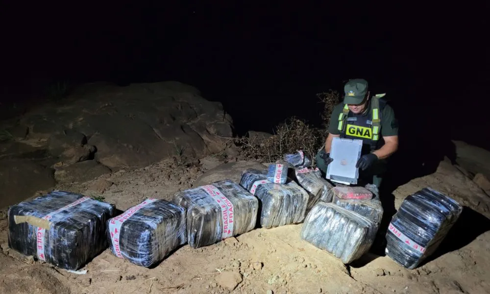 Hallan más de 300 kilos de marihuana