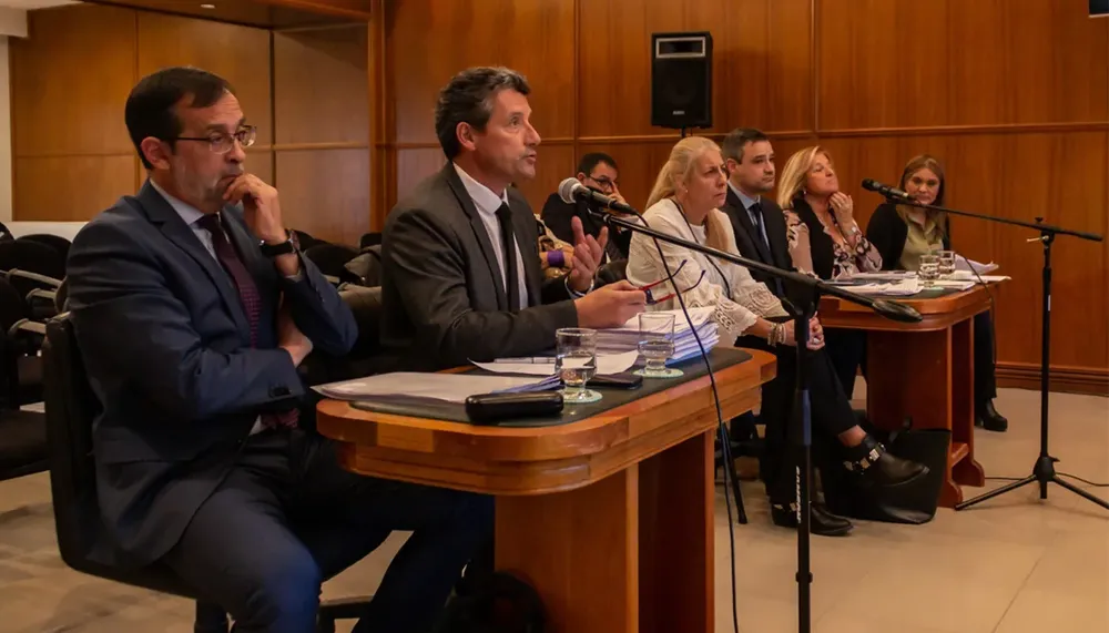 Rivarola y Benesperi en el juicio