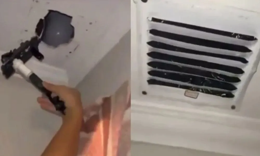 Cámaras ocultas en el departamento