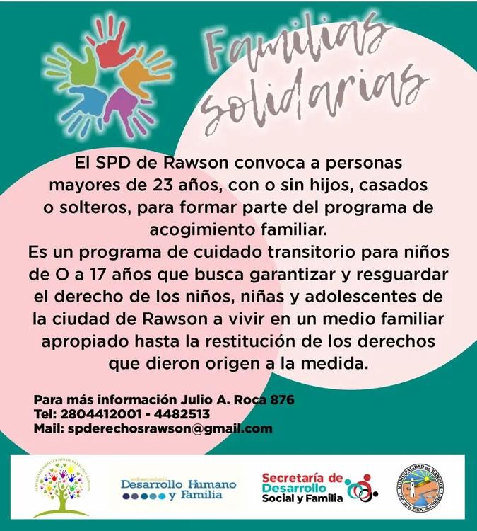 Flyer Familias Solidarias