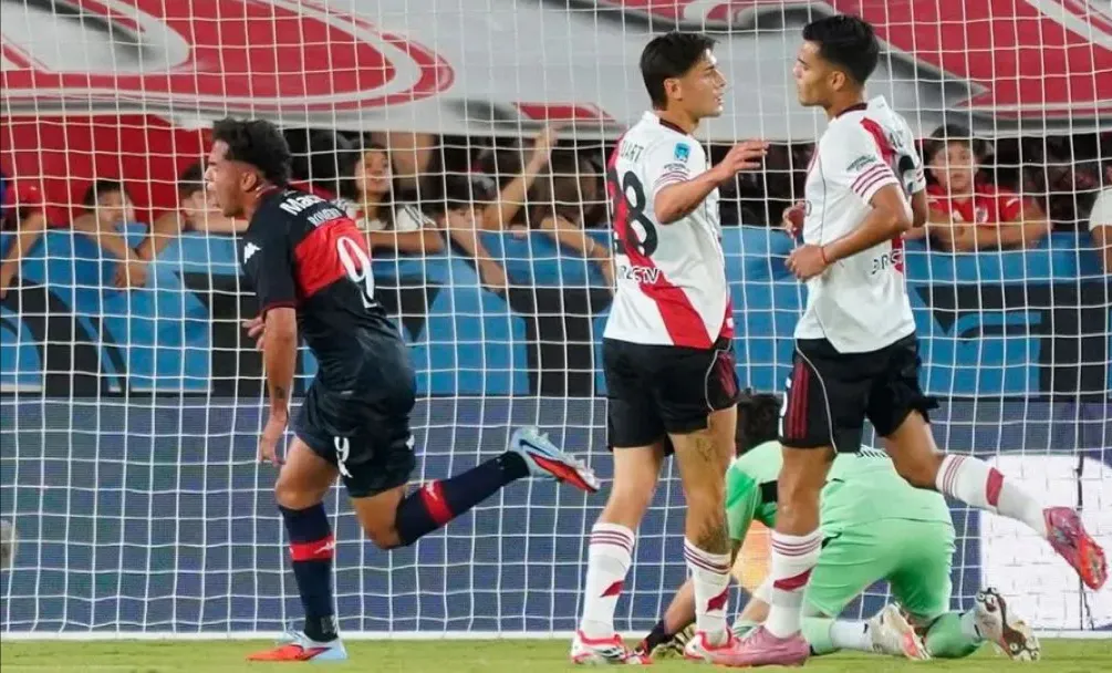 El equipo de Dabove fue contundente desde el inicio, goleó 4-1 al Millonario