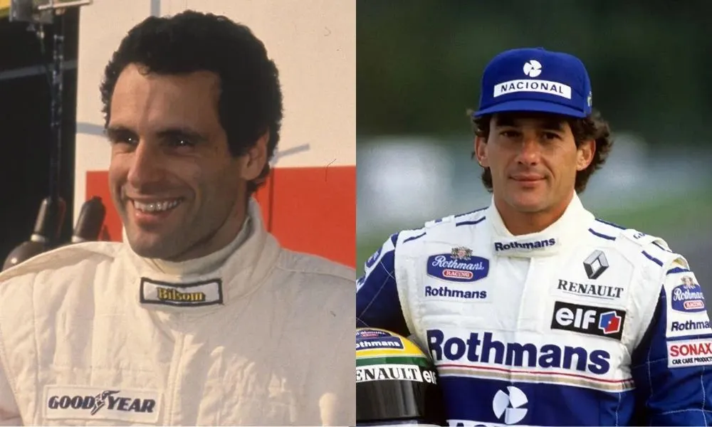 Roland Ratzenberger y Ayrton Senna
