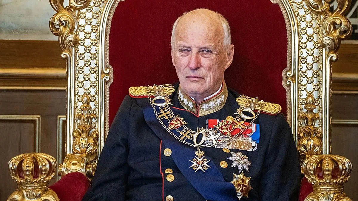 Rey Harald V de Noruega. Foto EFE/El Diario Vasco