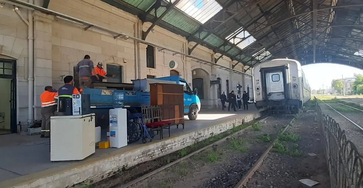 desmantelan estacion