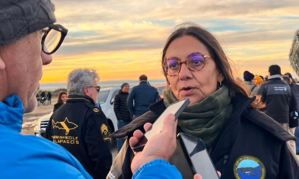 María Cabrera directora de Conservación de Puerto Madryn