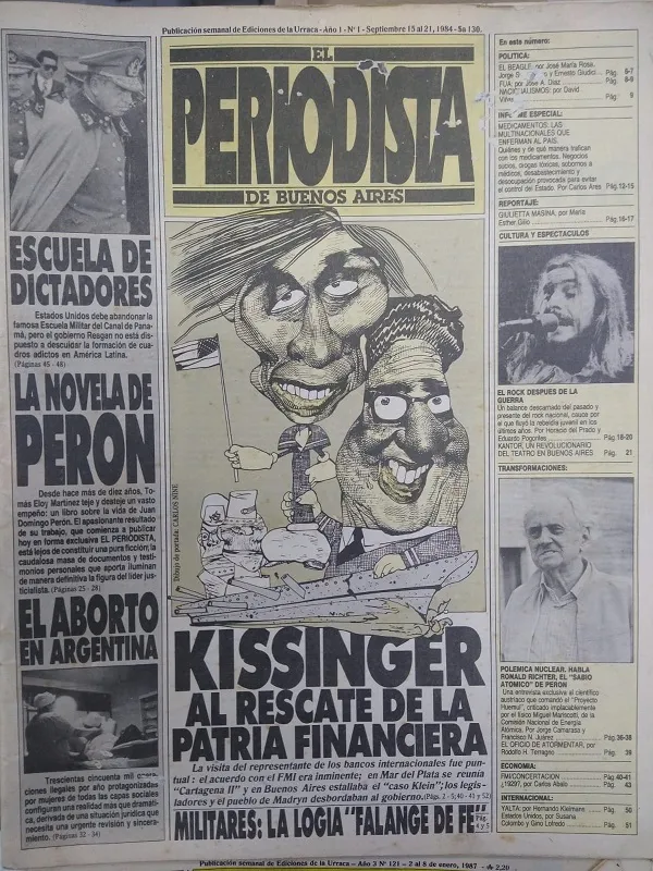 El Periodista de Buenos Aires en la Biblioiteca Sarmiento