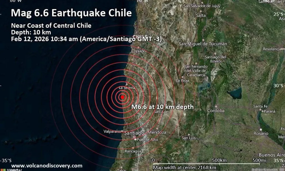 sismo en Chile