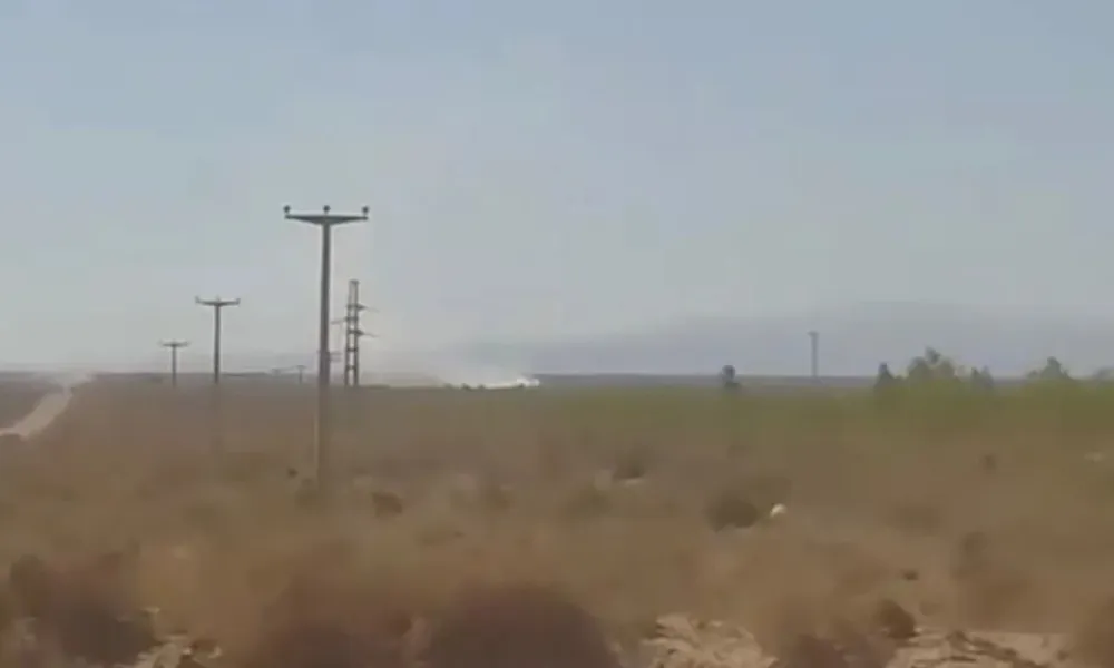 nube de gas en Loma Campana