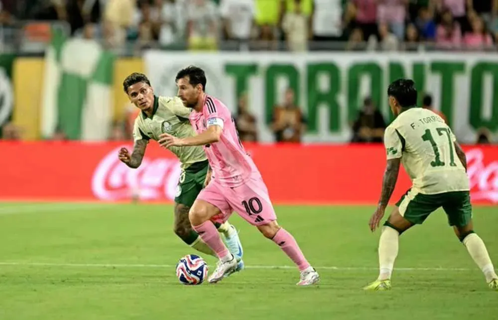 Inter Miami igualó 2-2 con Palmeiras en un duelo vibrante