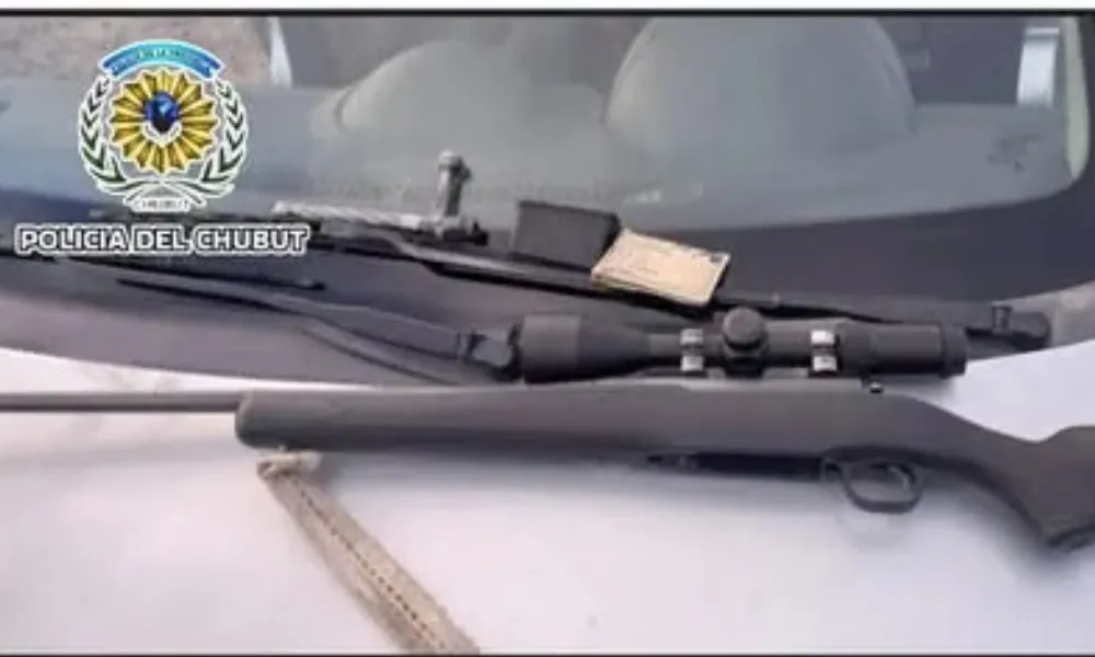Arma secuestrada
