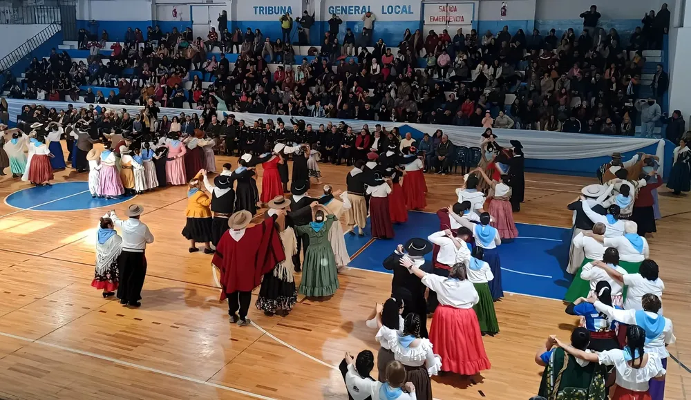Trelew festejo el 9 de julio