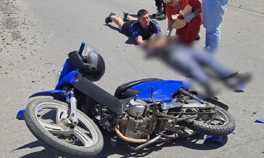 Choque con lesionados en Rawson