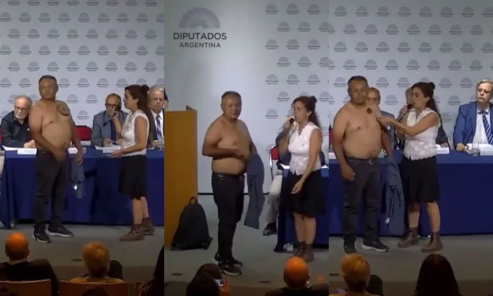 Presentación antivacunas en diputados