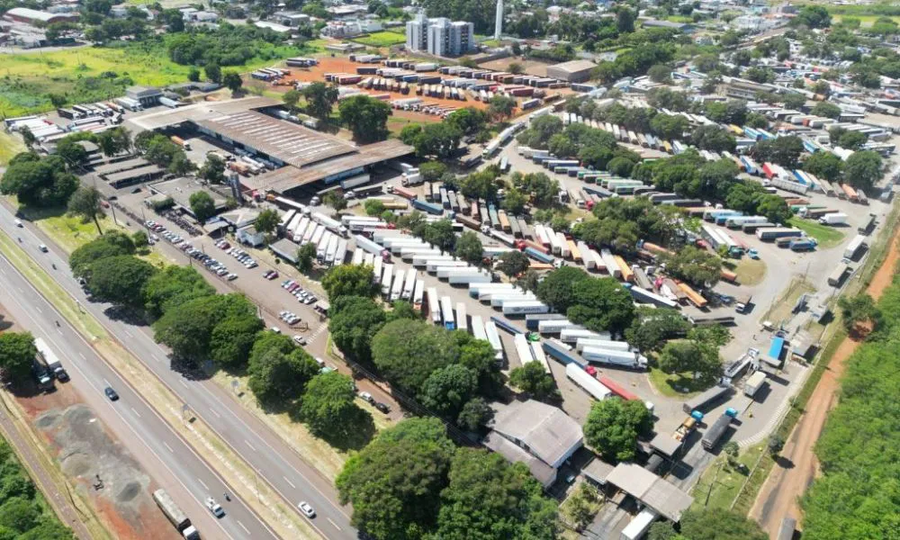 Puerto Seco de Foz de Iguazú. Foto Vanguardia