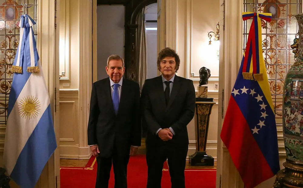 Milei Urrutia Casa rosada