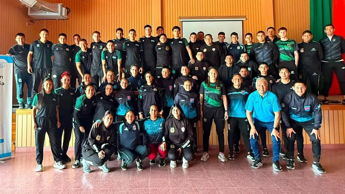 Curso de árbitros de la AFA en Madryn