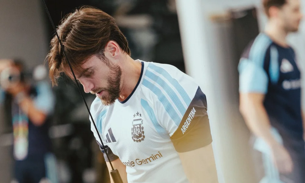 Nicolas Tagliafico. Foto X @Argentina