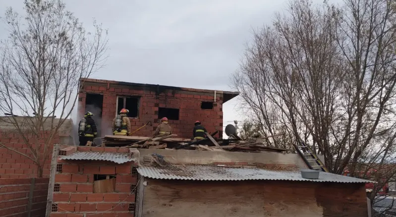 UNA SALAMANDRA CAUSA UN INCENDIO EN UNA VIVIENDA