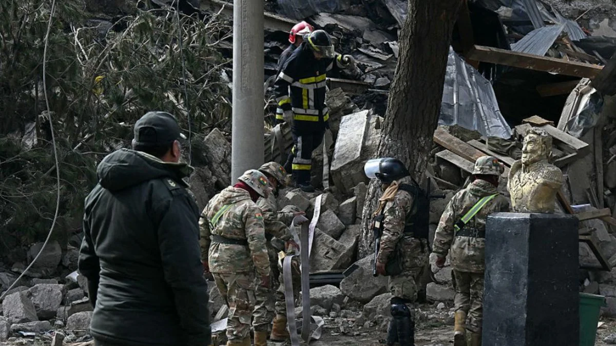 Explosión en cuartel militar de Bolivia