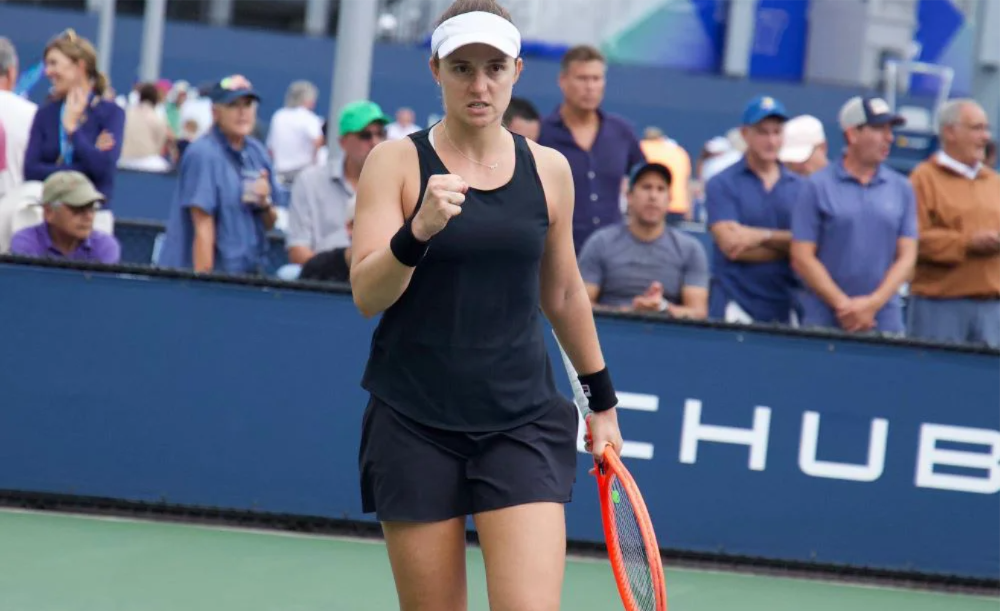 Nadia Podoroska. Foto US Open Tennis Championships.