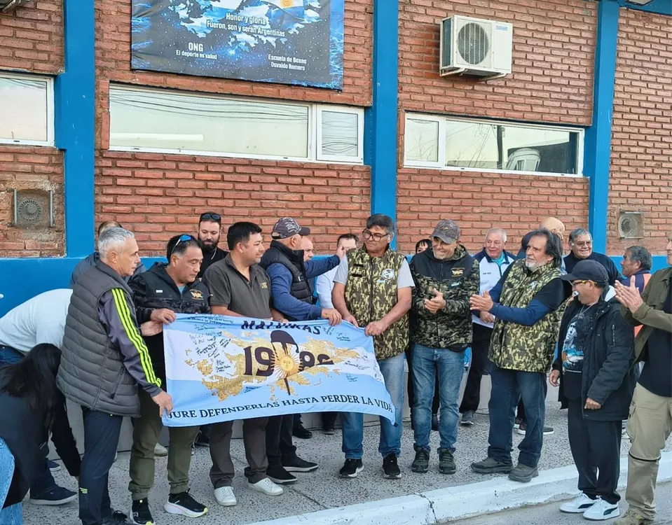 En Puerto Madryn inauguraron el albergue Soldado de Malvinas Gimnasio Osvaldo Romero. 2