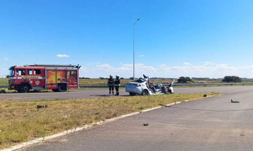 Accidente faltal en La Pampa foto Diario La Arena