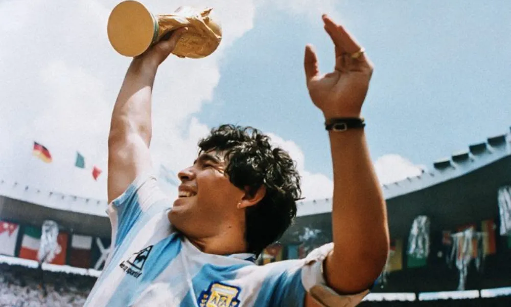 El recuerdo de Maradona
