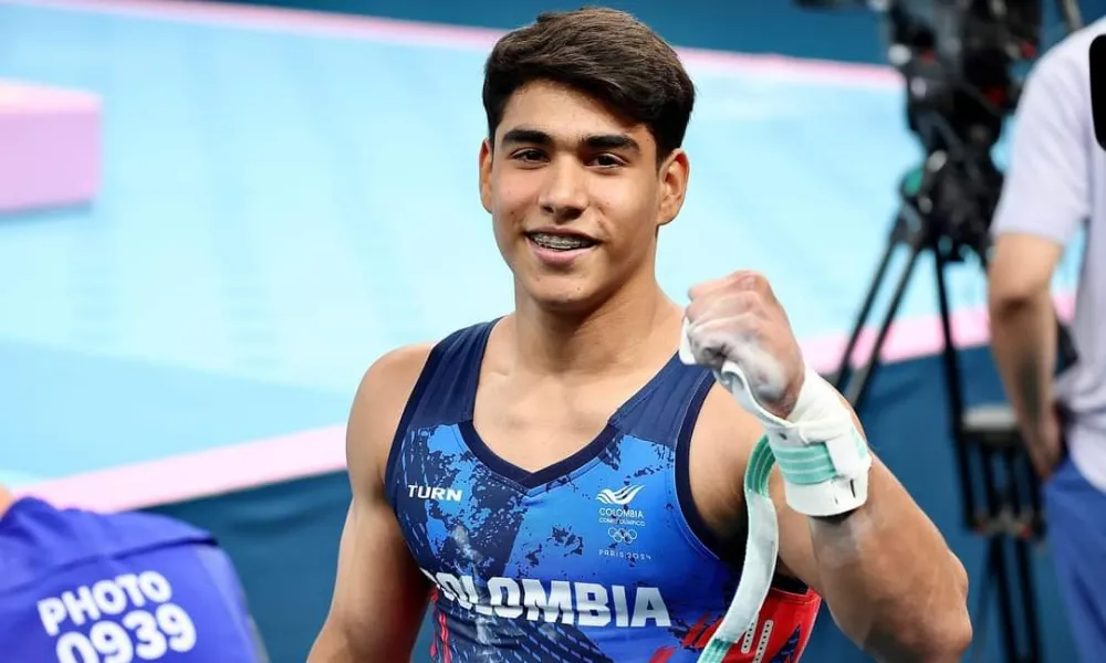Ángel Barajas logró la primera medalla para Colombia