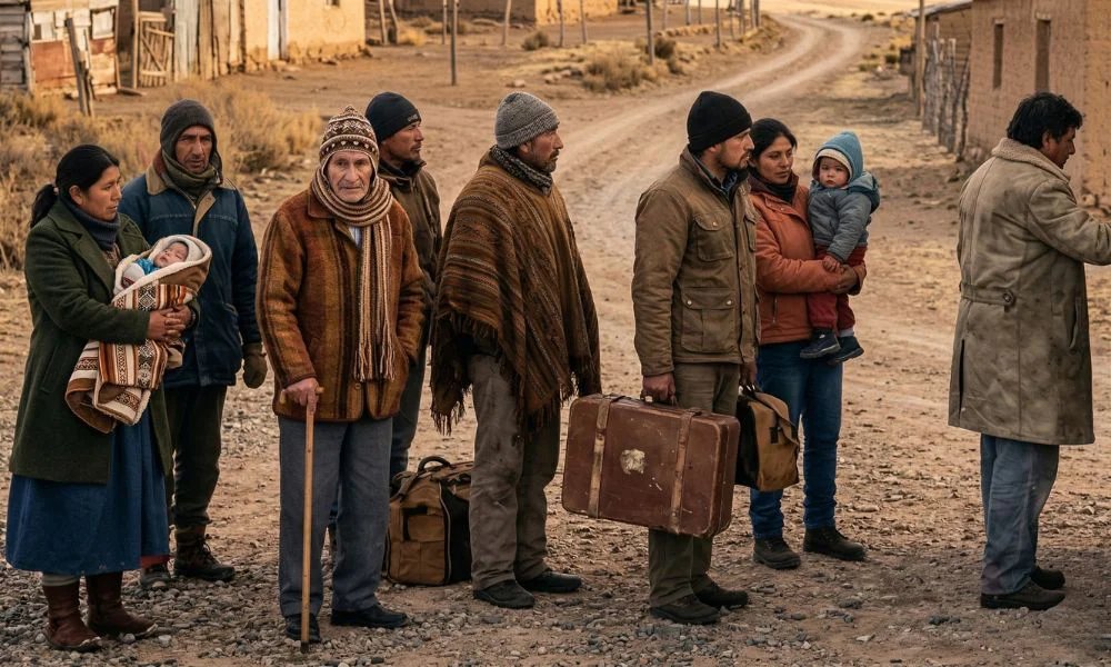 Pobladores de la meseta imagen ilustrativa generada digitalmente