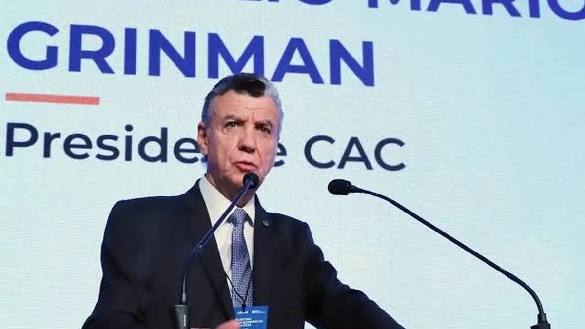 Natalio Grinman. Foto Cámara Argentina de Comercio y Servicios (CAC)