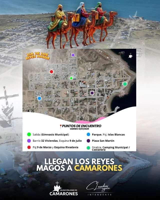 Reyes Magos en Camarones