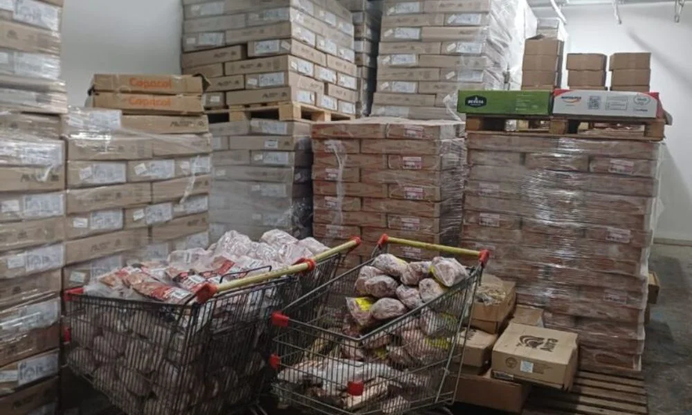 Carne y fiambres decomisados