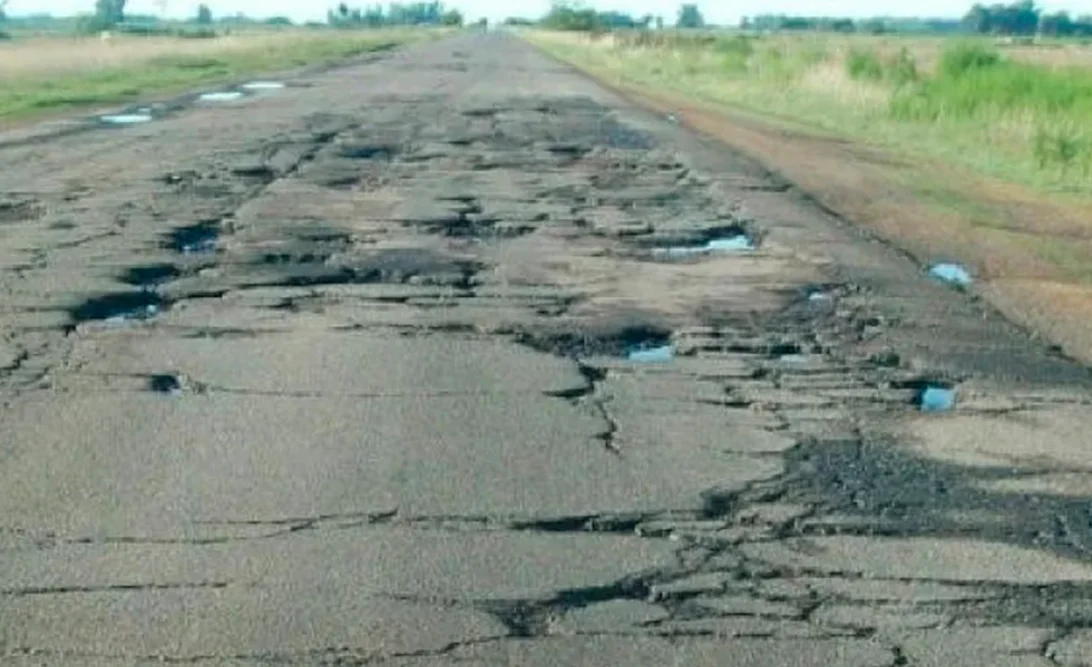 rutas destrozadas