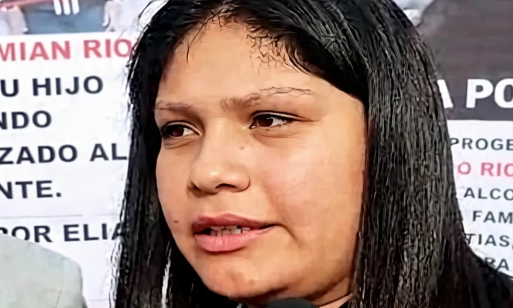 Bianca, mamá de Elías