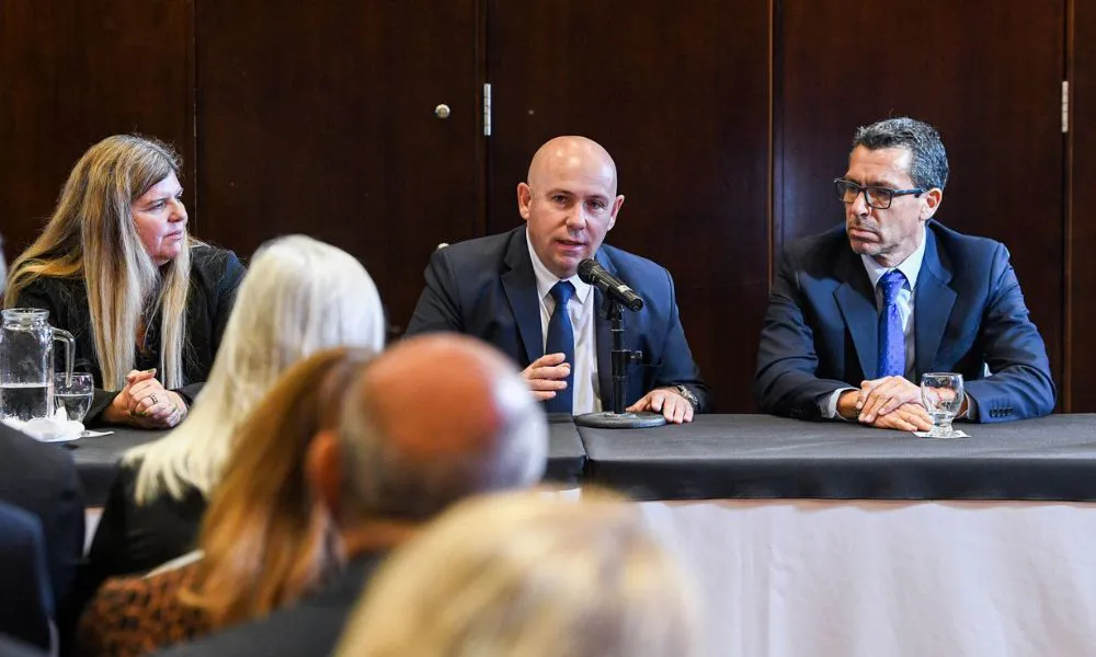 Gustavo Sastre, intendente de Puerto Madryn