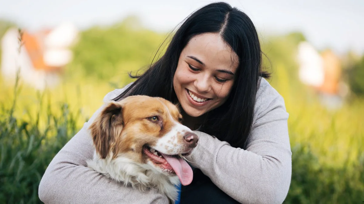 Perro y dueña