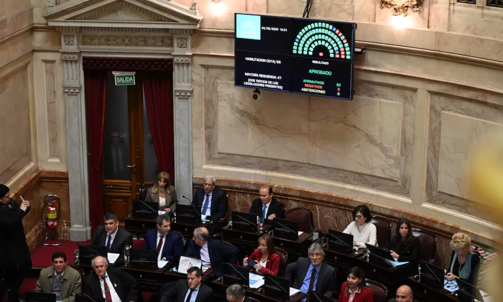 Rechazo al veto presidencial