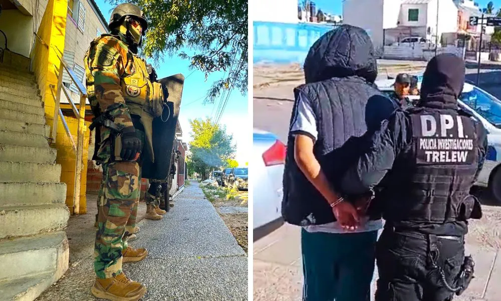 menor detenido en Trelew