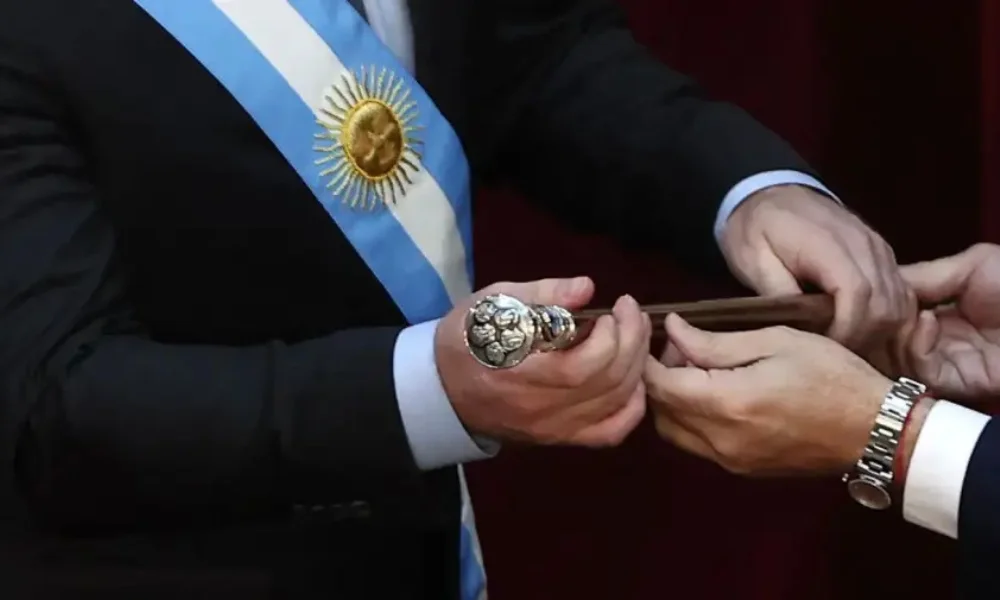 Banda y Bastón Presidencial