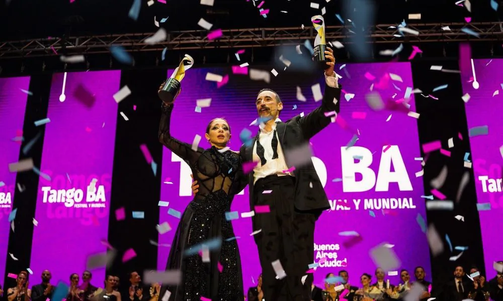 Leandro Bojko y Micaela García