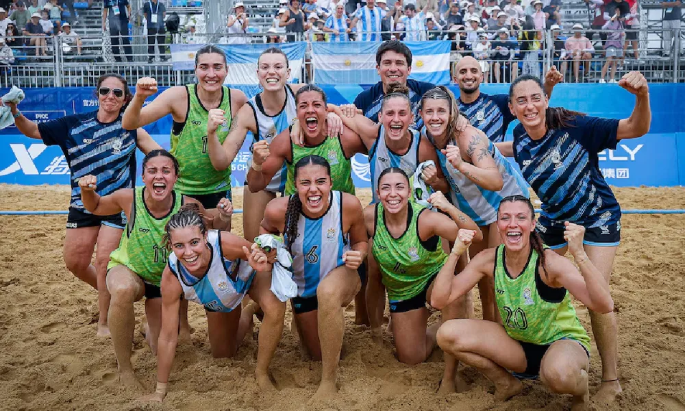 Seleccionado argentino femenino de beach handball