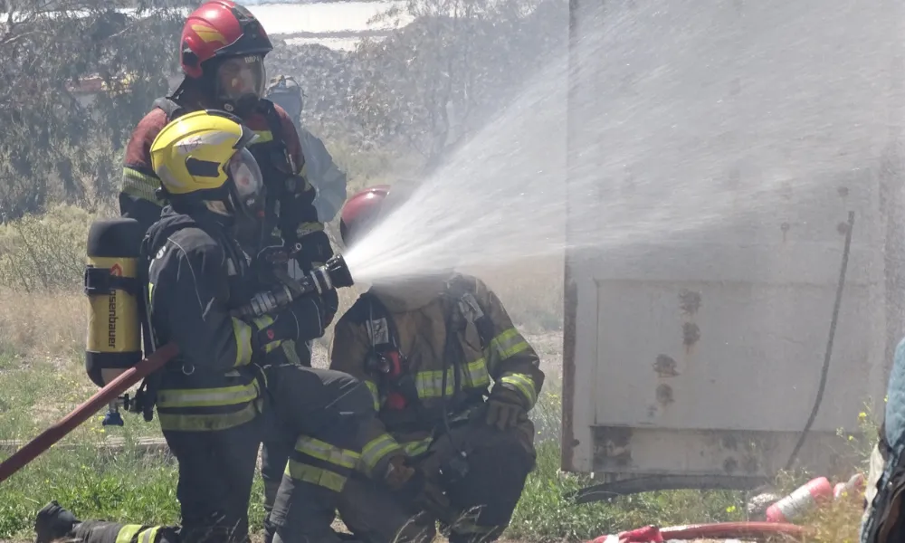 Aspirantes a bomberos