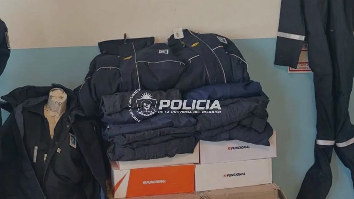 Ordenan secuestrar indumentaria robada