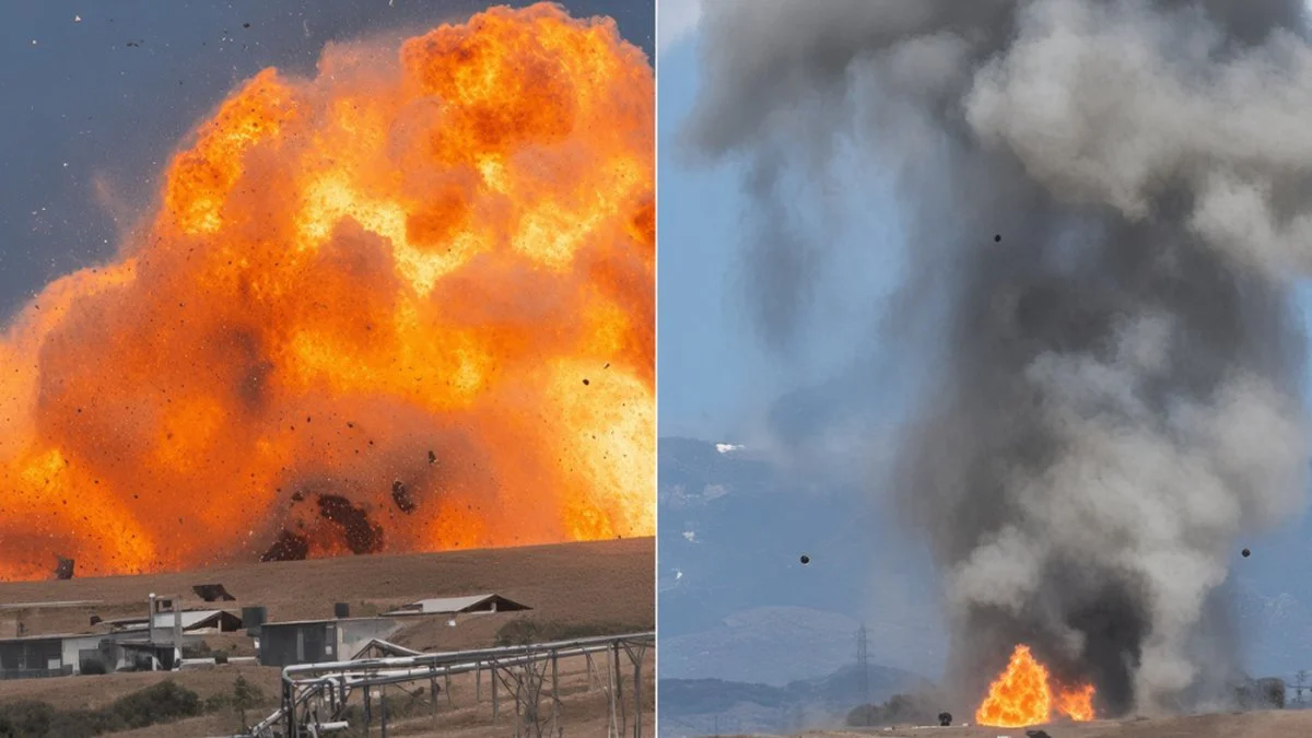 Explosión en Italia
